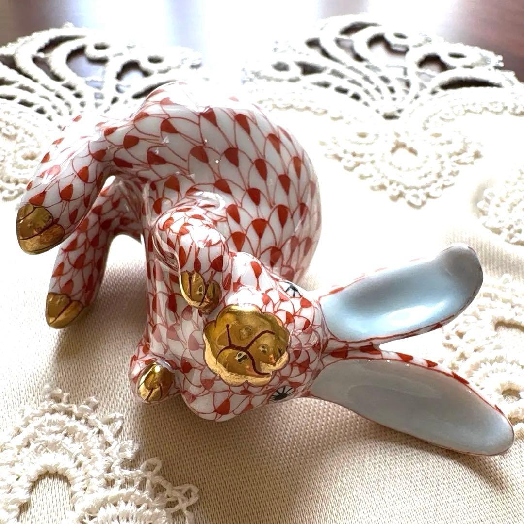 HEREND ヘレンド　フィギュリン　うさぎ　干支