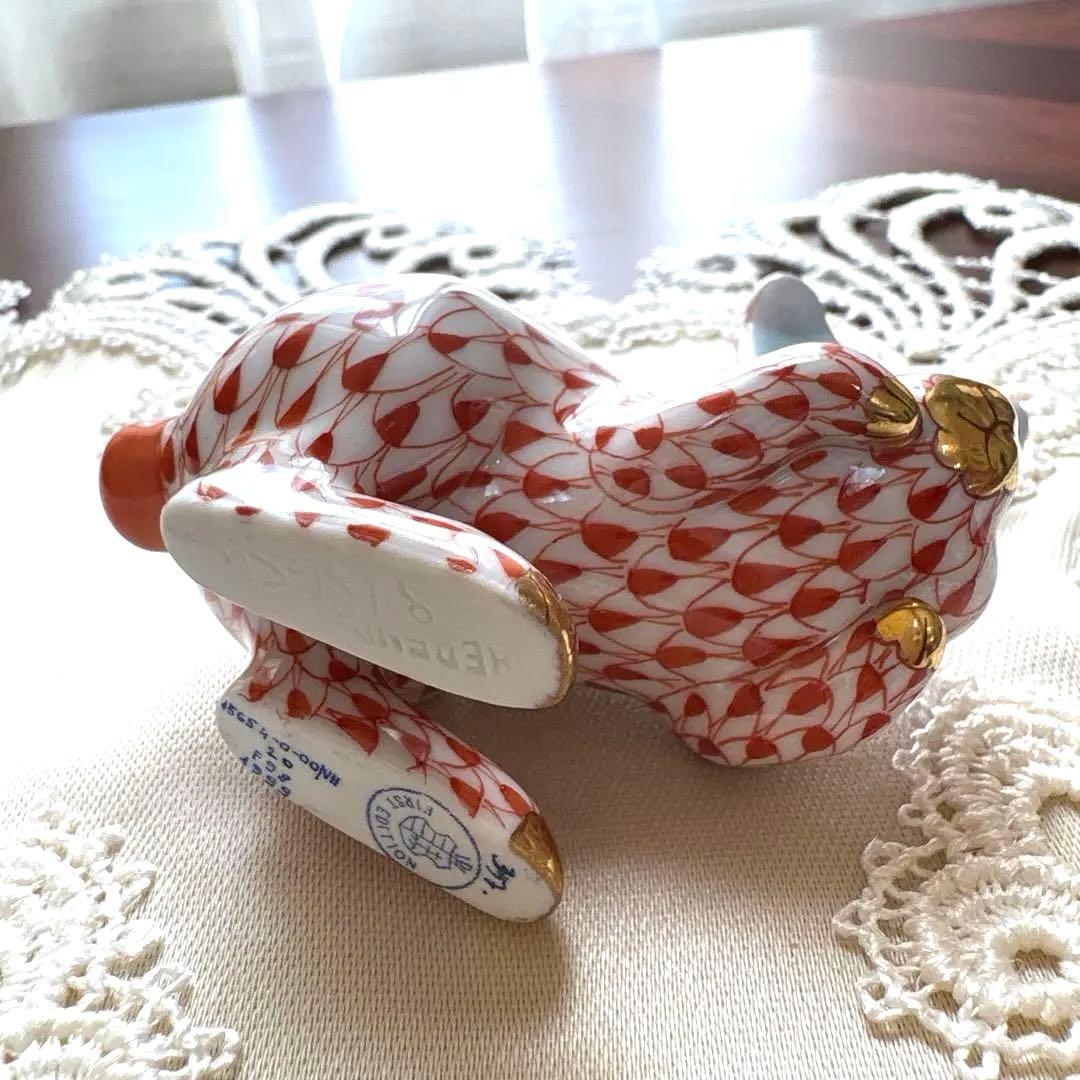 HEREND ヘレンド　フィギュリン　うさぎ　干支