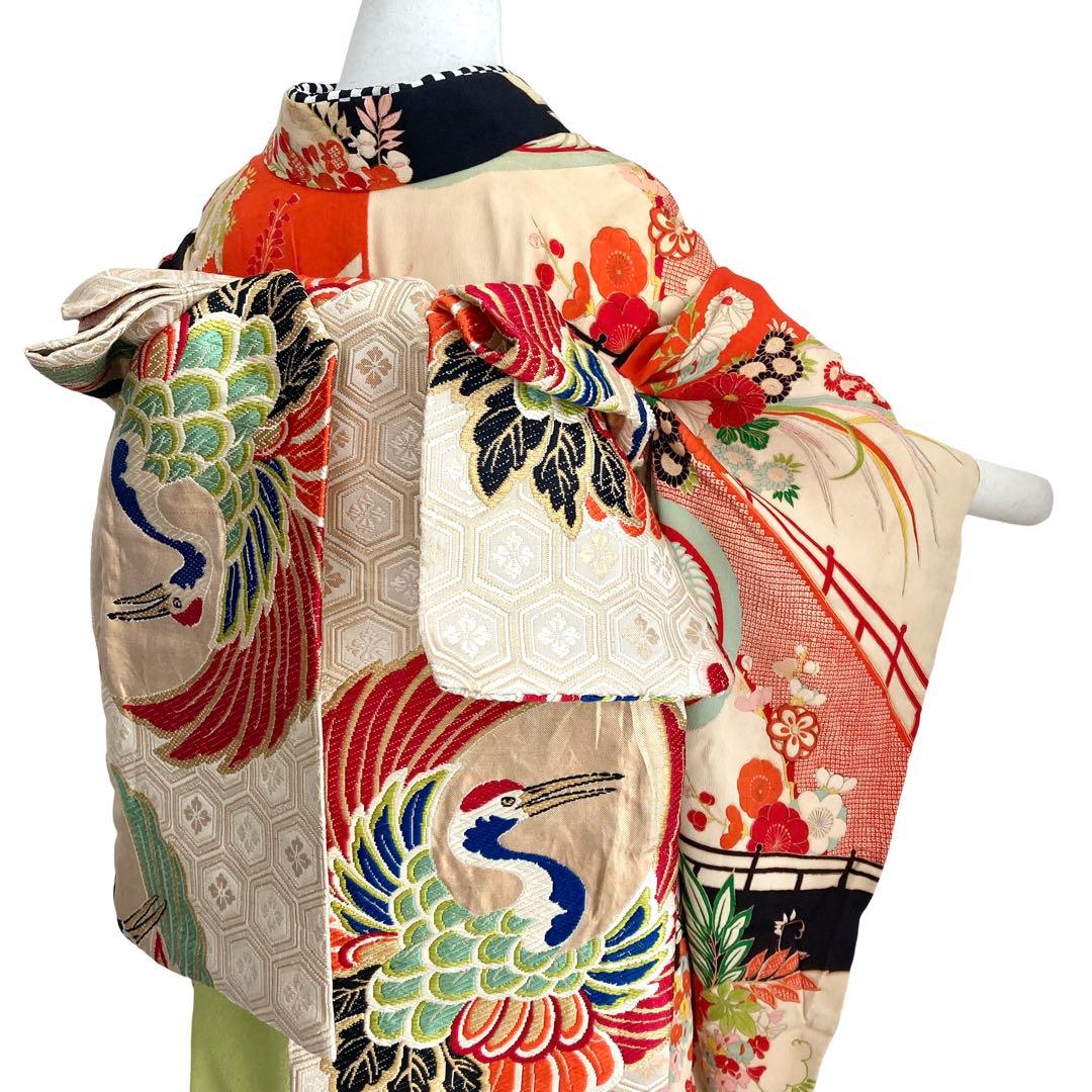 セミアンティーク　女の子　子供着物