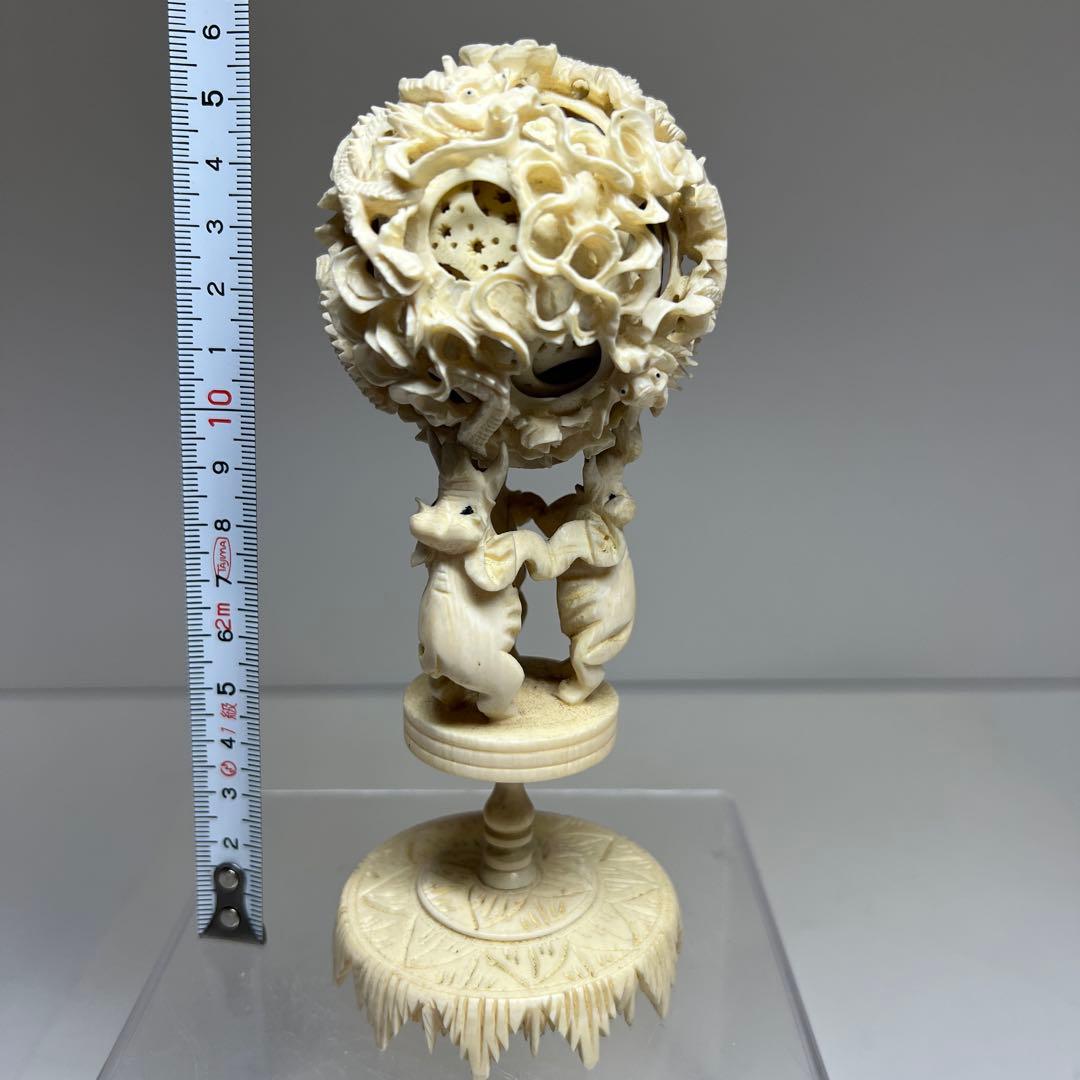 極上天球　139g/高さ約16.5㎝　東Y7-1224①トヒチサ