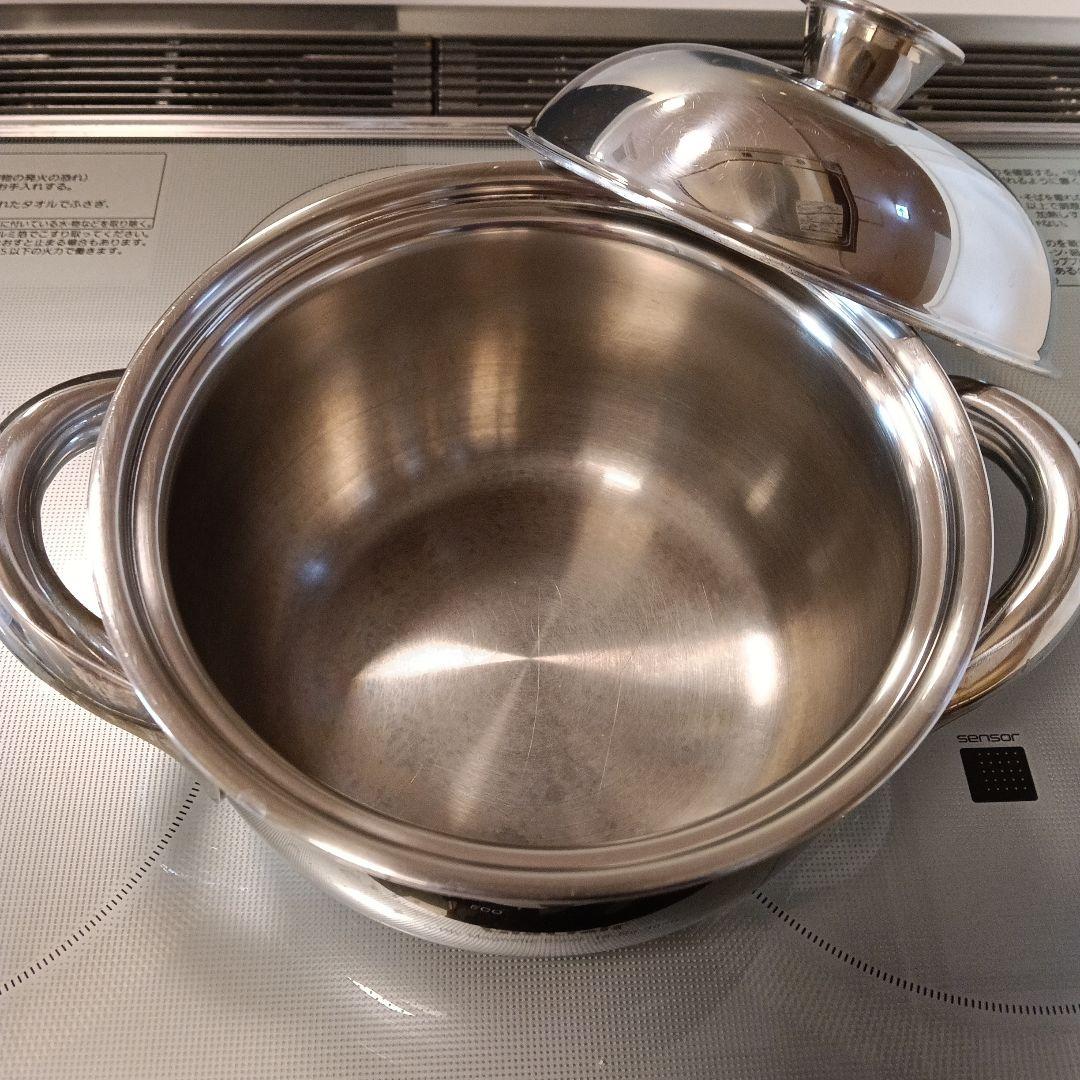 ビタクラフトGOHAN 両手鍋 蓋付き 炊飯用・定価16500円・炊飯 15分