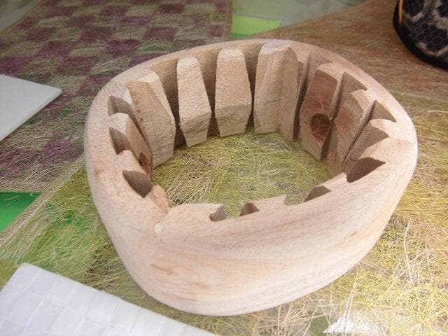 新品未使用(送料無料)19.980円　盛嶋開鐘蛇皮強化(二重張)型チーガ