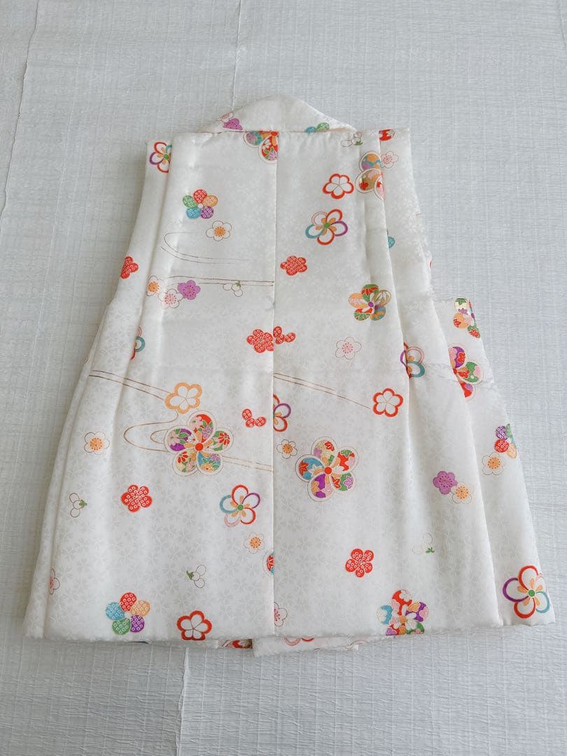 七五三 3歳着物 被布セット 正絹 ピンク