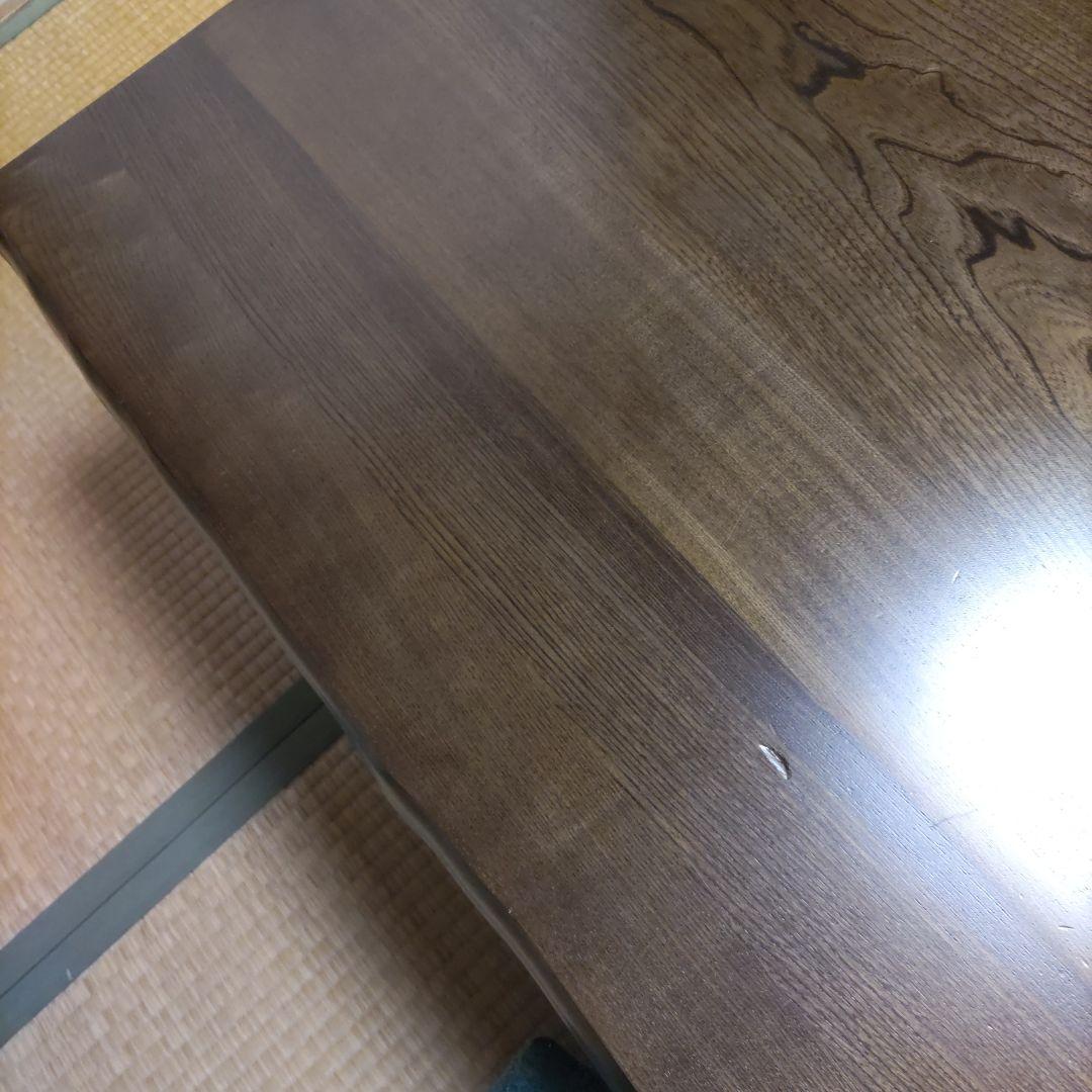 カリモク天然木座卓