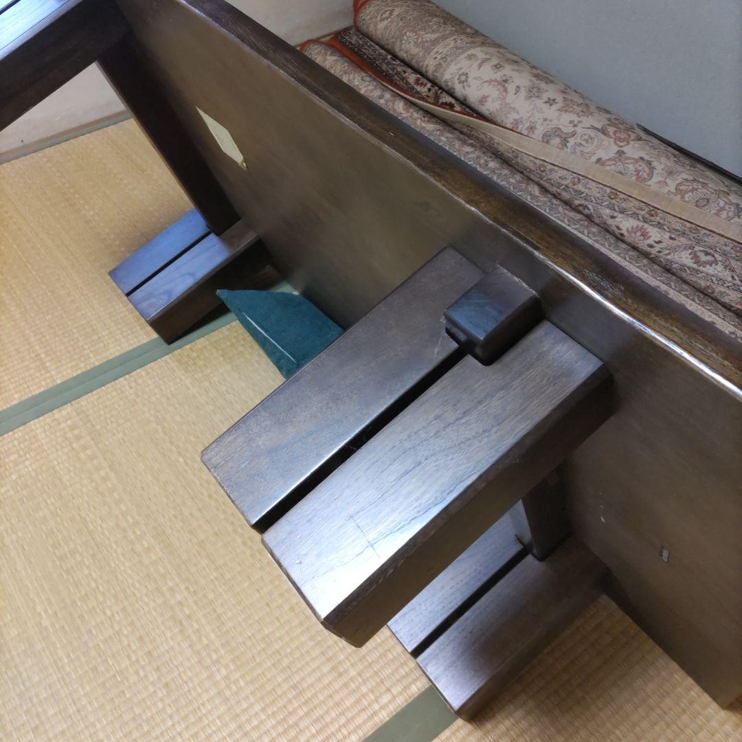 カリモク天然木座卓