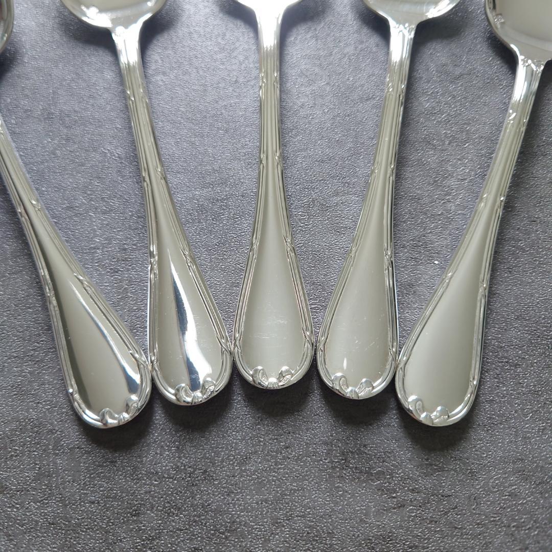 希少 美品 クリストフル リュバン アイスクリームスプーン 5点