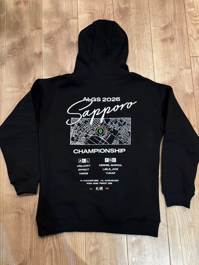 FNATIC×Allianceパーカー ALGS札幌会場限定グッズ - メルカリ