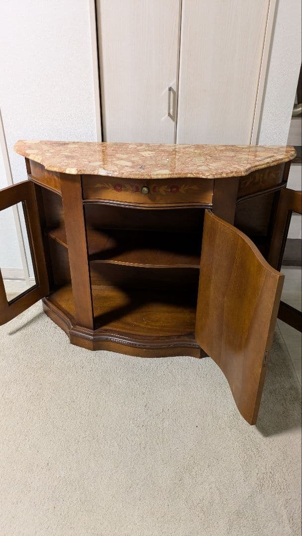 象嵌　キャビネット　Italy　イタリア製