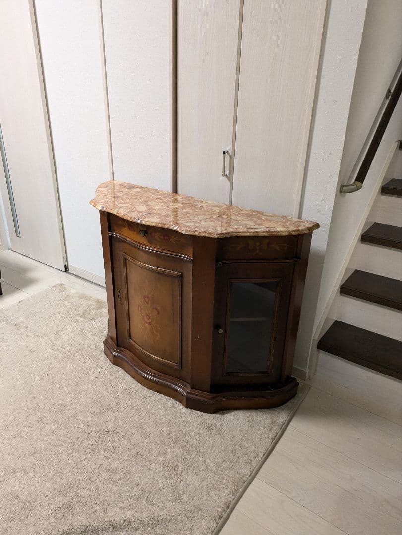 象嵌　キャビネット　Italy　イタリア製