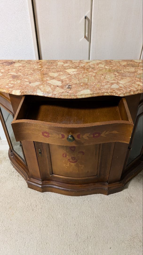 象嵌　キャビネット　Italy　イタリア製