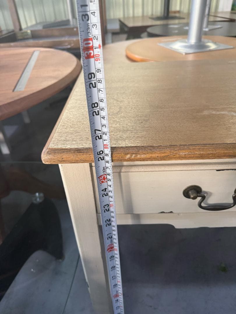 コンソールテーブル フレンチカントリー調　アンティーク　引き出し　222