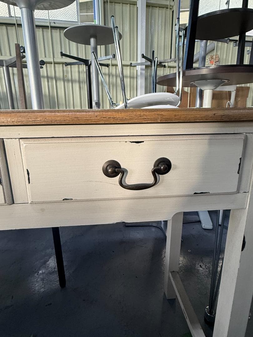 コンソールテーブル フレンチカントリー調　アンティーク　引き出し　222