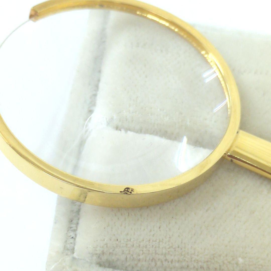 グッチ オールドグッチ ペーパーナイフ ルーペ セット ゴールド