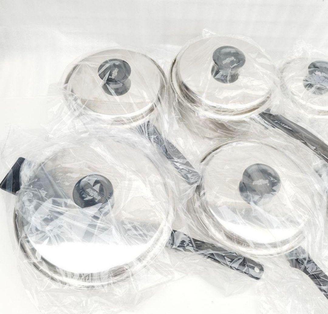 ステンレス鍋 新品 IH対応品 INKOR インコア 鍋 フルセット@↓