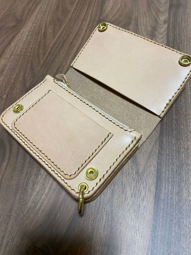 トラッカーウォレット　栃木レザー