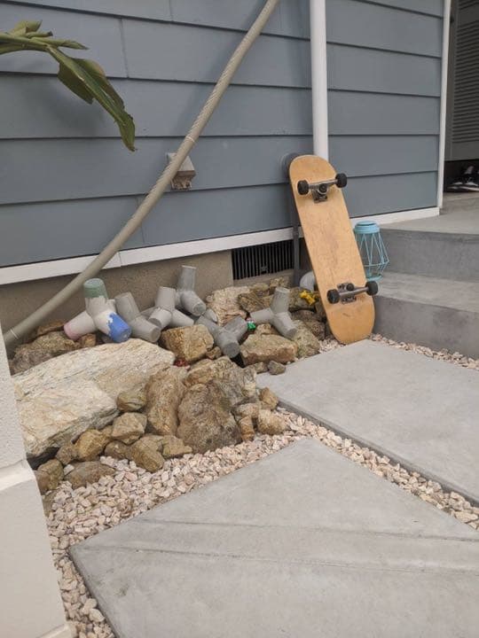 外構用　ミニテトラポット　水槽用