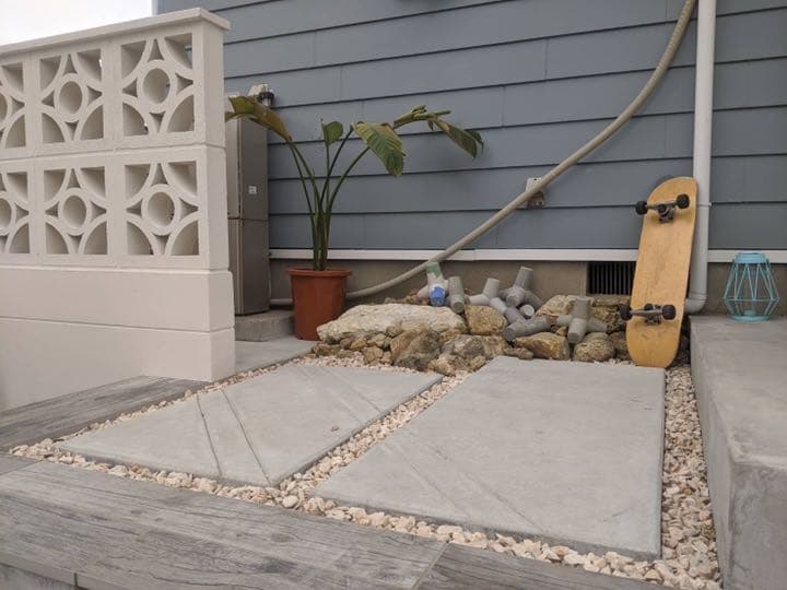 外構用　ミニテトラポット　水槽用