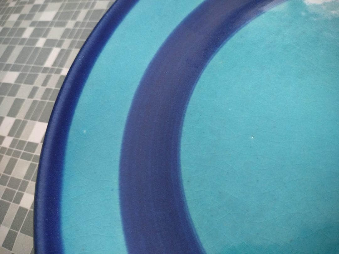 スウェーデン 北欧 GABRIEL ガブリエル釜 プレートA ターコイズブルー