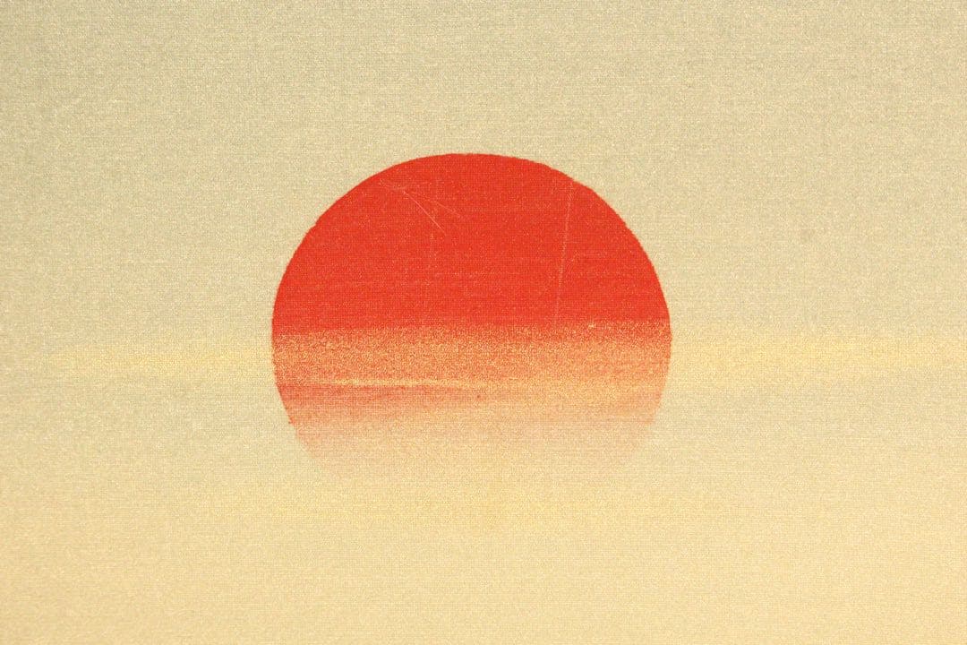 No5313 掛軸 双幅 銘有 国井孝雪 鶴亀之図 絹本 共箱 縁起物 送料無料