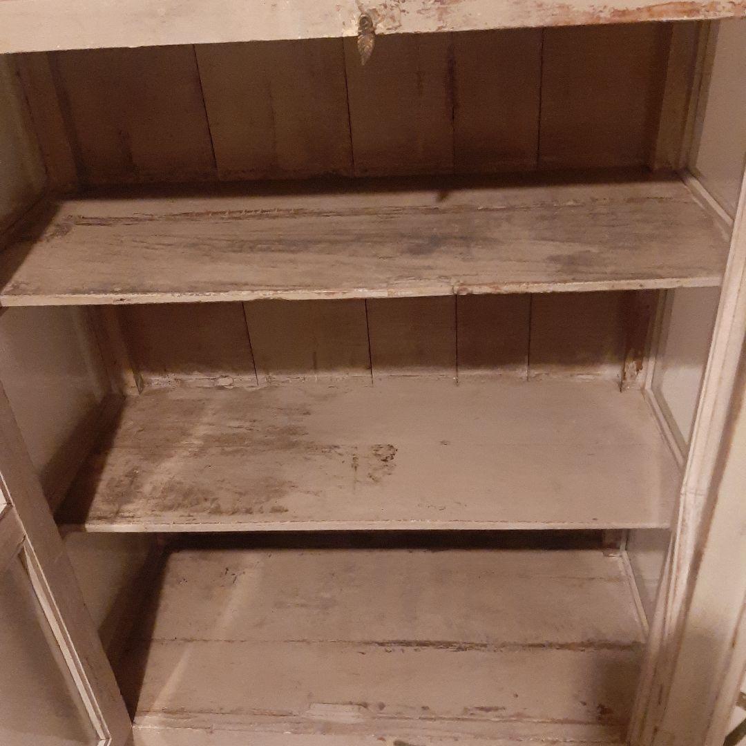 B-COMPANY　アンティークガラスキャビネット