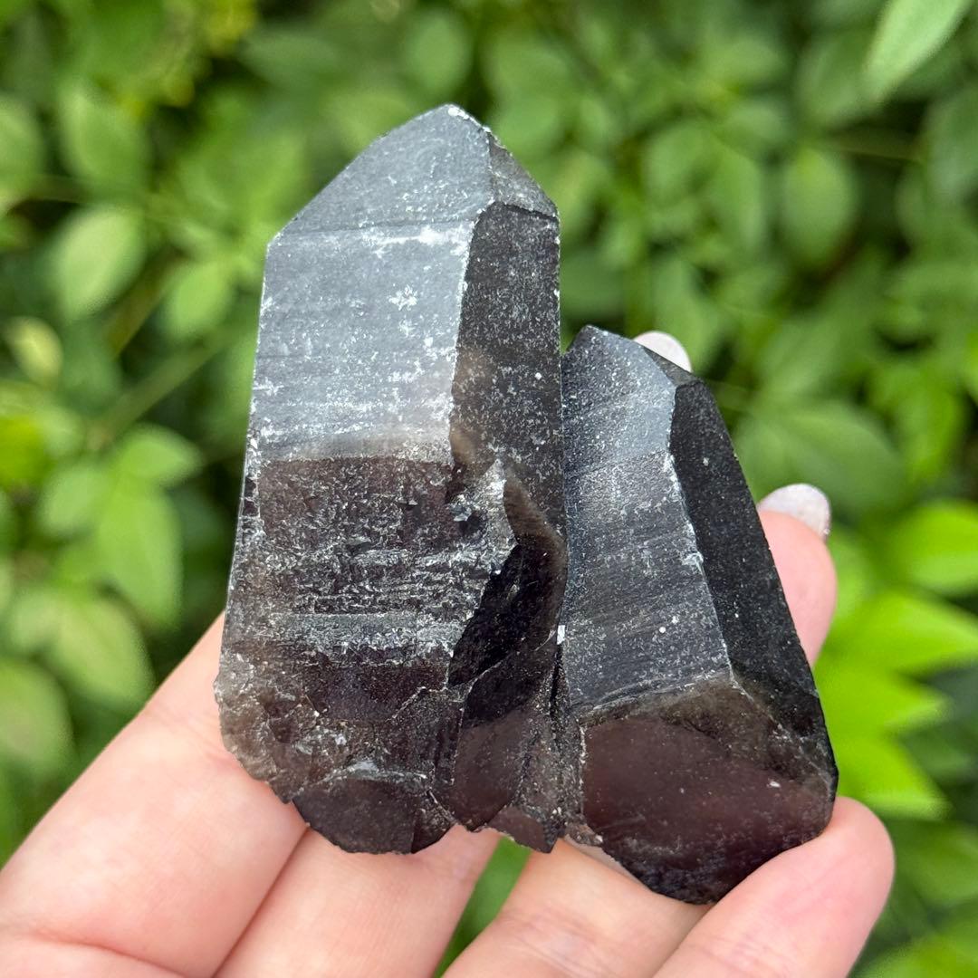 モリオン 黒水晶 天然無処理 原石 MY919