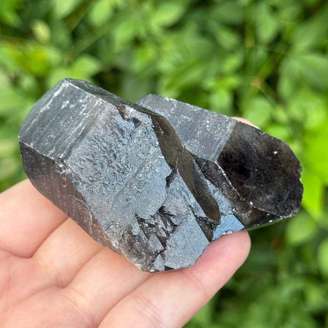 モリオン 黒水晶 天然無処理 原石 MY919