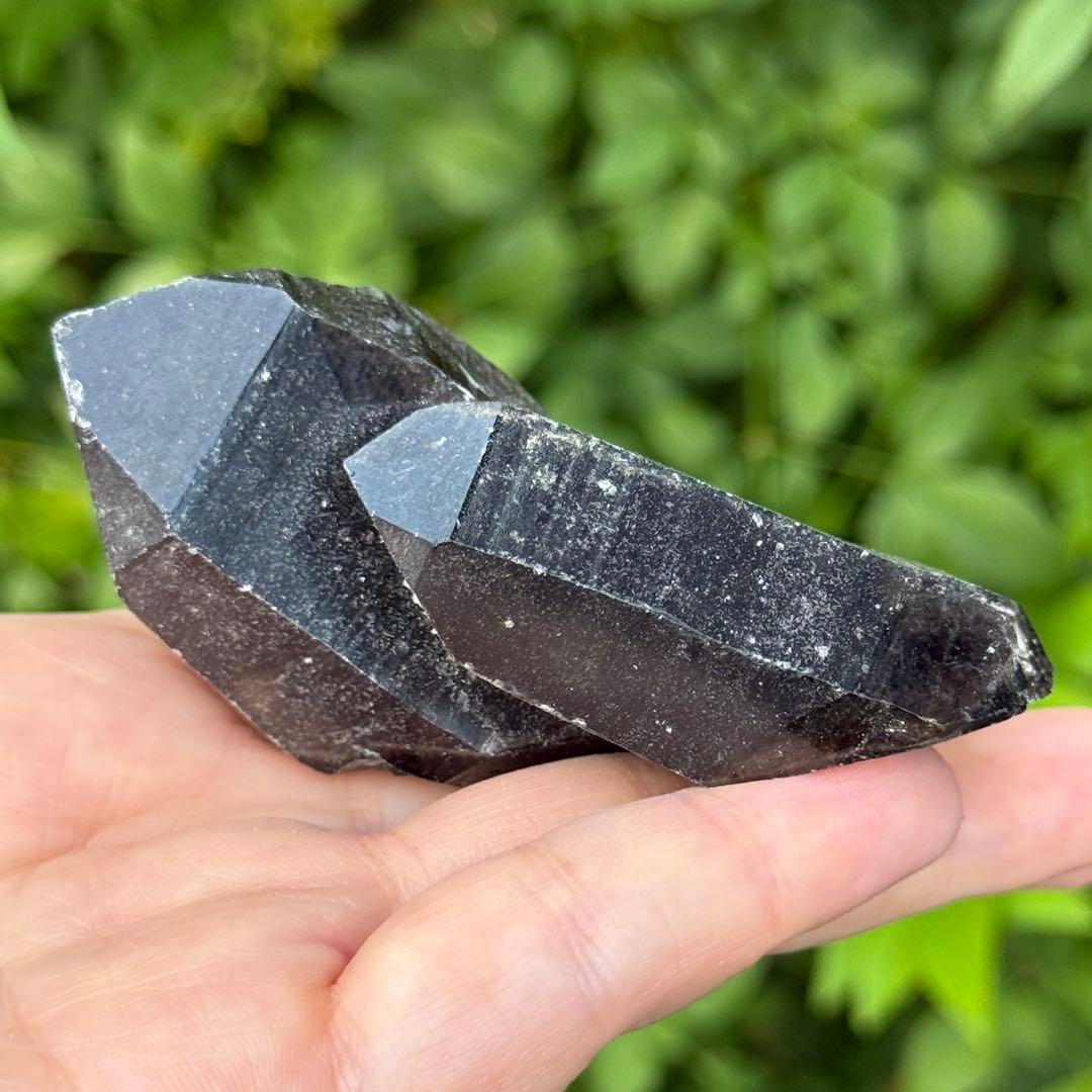 モリオン 黒水晶 天然無処理 原石 MY919