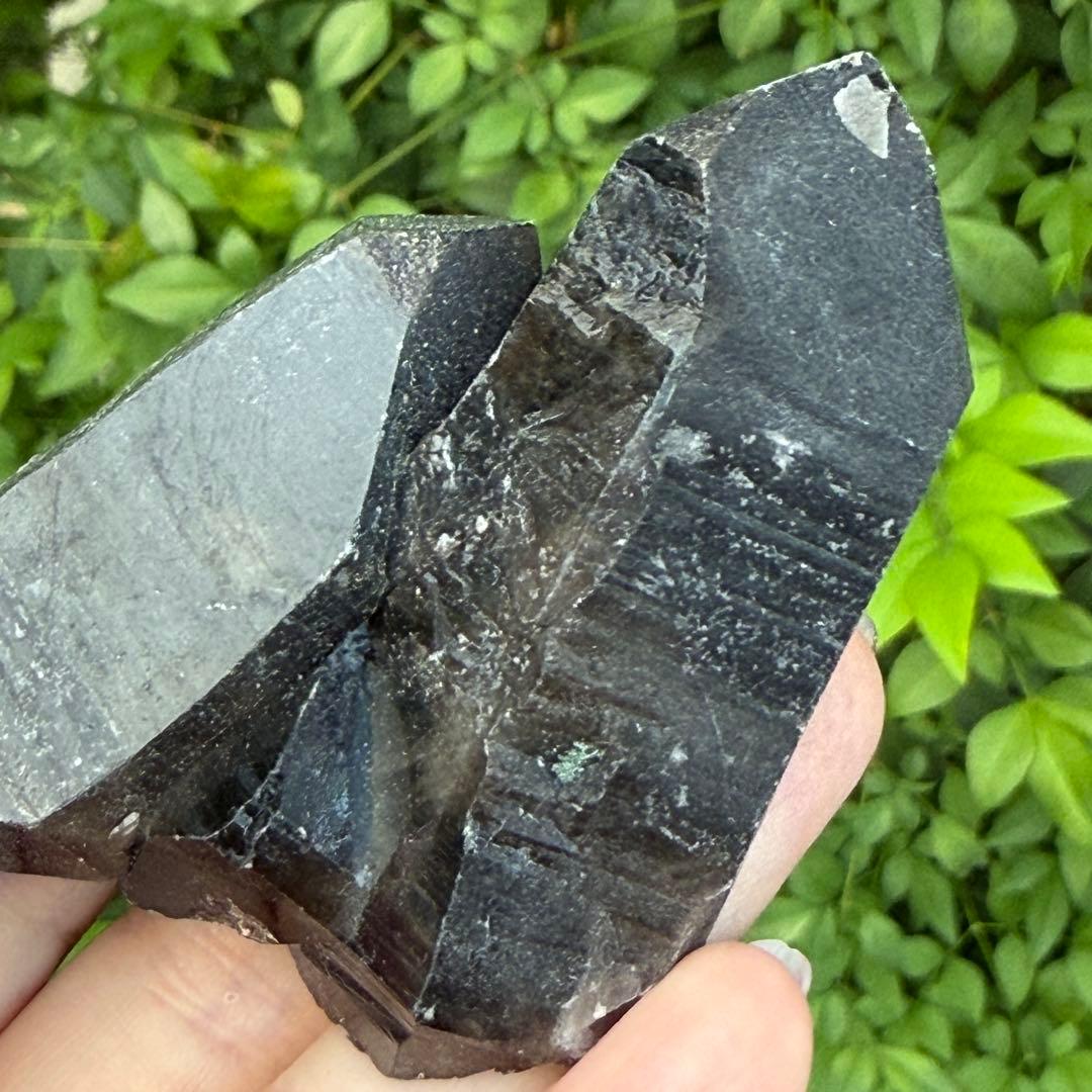 モリオン 黒水晶 天然無処理 原石 MY919