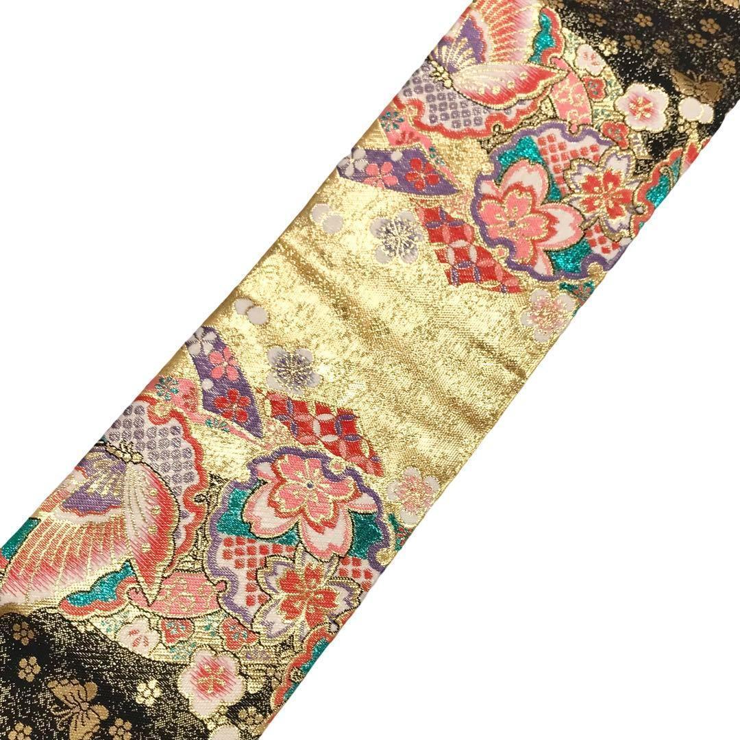 子供着物 子供帯 作り帯 筥迫 バッグ セット 七五三 3歳 CO-8011