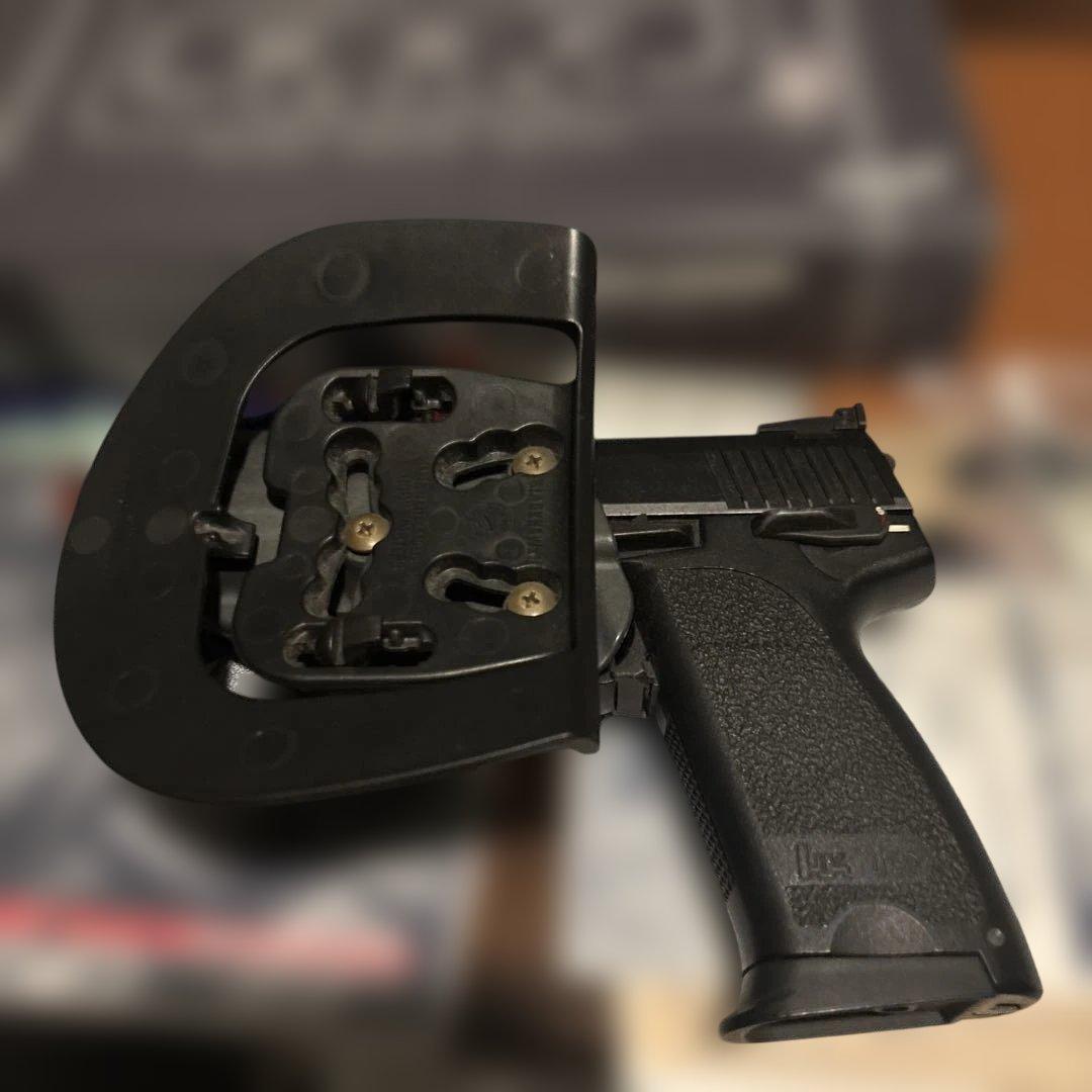 ガスガン KSC システム7 USP45 TACTICAL ホルスター付き