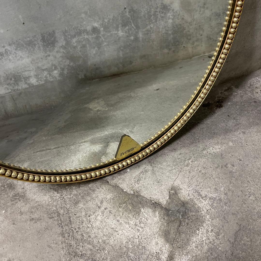 ハイミラー　壁掛け鏡　クラウン　ロココ