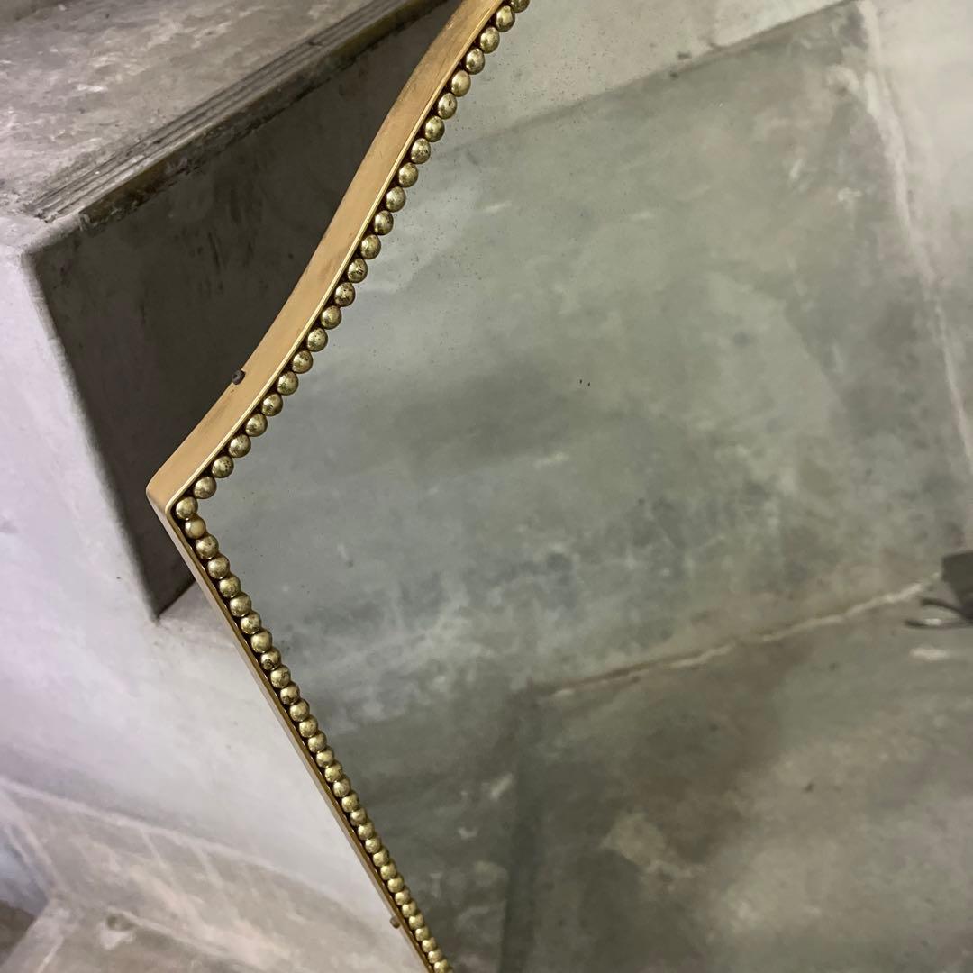 ハイミラー　壁掛け鏡　クラウン　ロココ