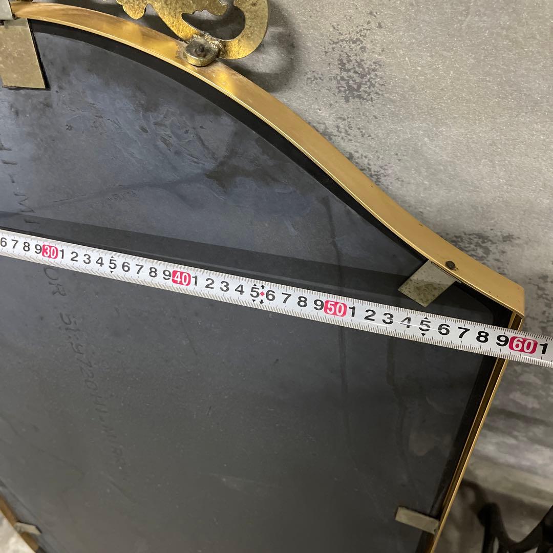 ハイミラー　壁掛け鏡　クラウン　ロココ