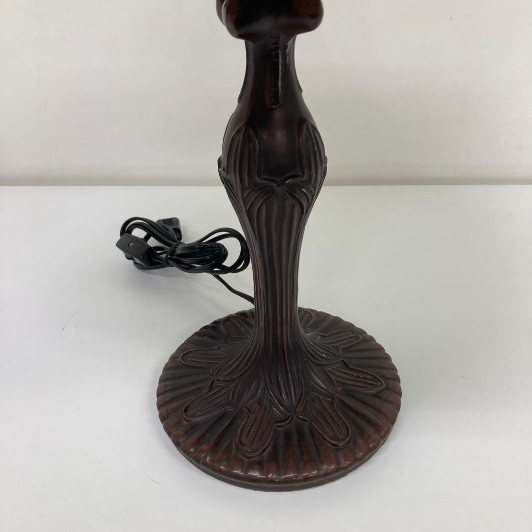 H46-11 ステンドランプ ステンドガラス ステンドグラス　ライト テーブル