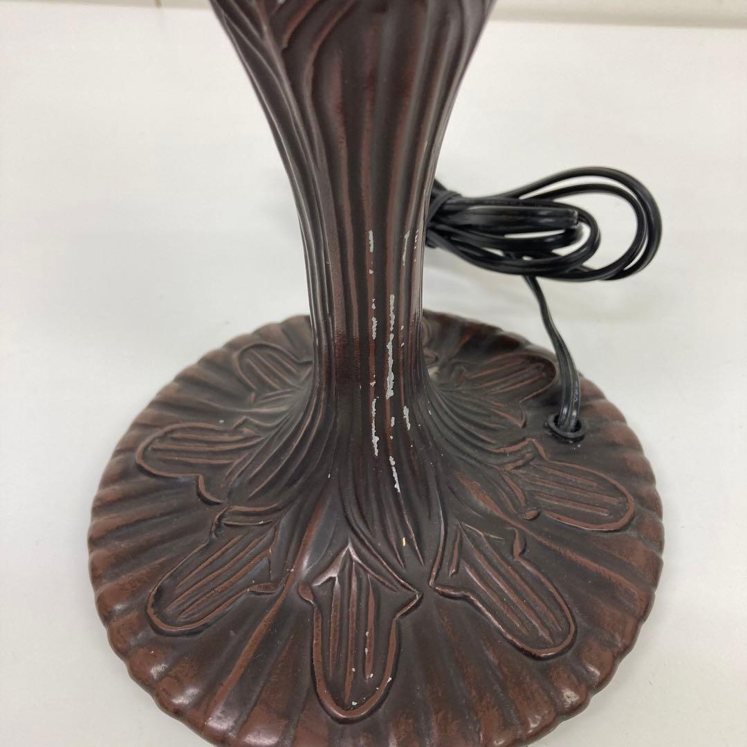 H46-11 ステンドランプ ステンドガラス ステンドグラス　ライト テーブル