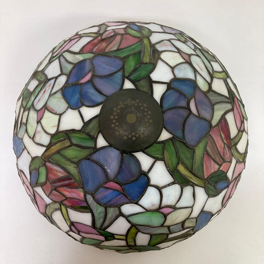 H46-11 ステンドランプ ステンドガラス ステンドグラス　ライト テーブル