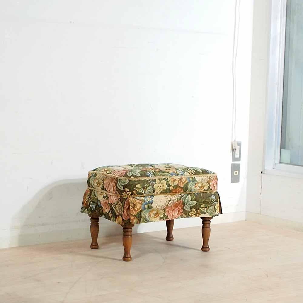 オークショップ 豊田たんす オットマン B スツール ZR24359