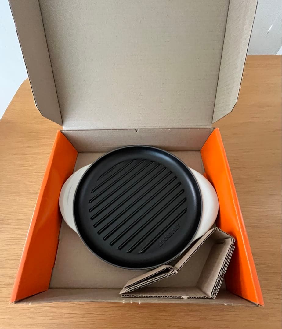 LE CREUSET グリルプレート25cm 新品⭐︎
