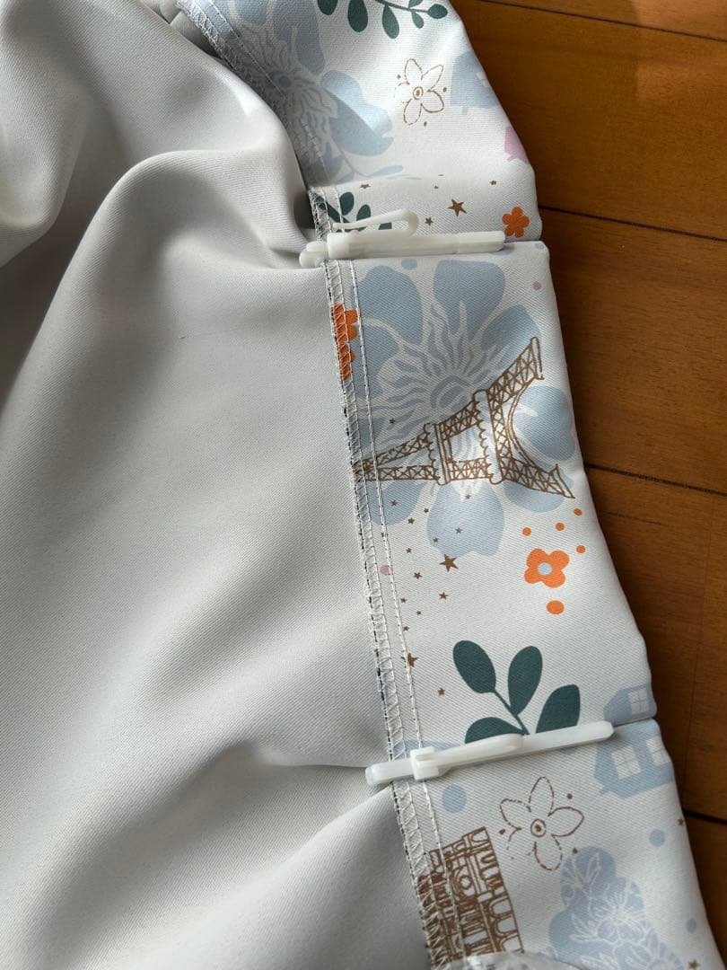 205　ミニラボ　1級遮光カーテン　レース　ベルメゾン　2枚ずつセット