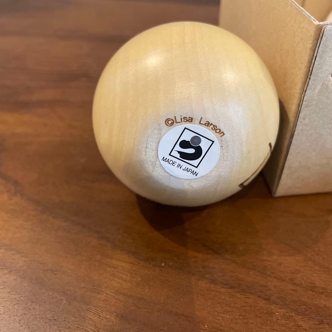 リサラーソン　益子焼　くまもとのくま・こけし　ミア　※ミアのみ箱付き　2点セット