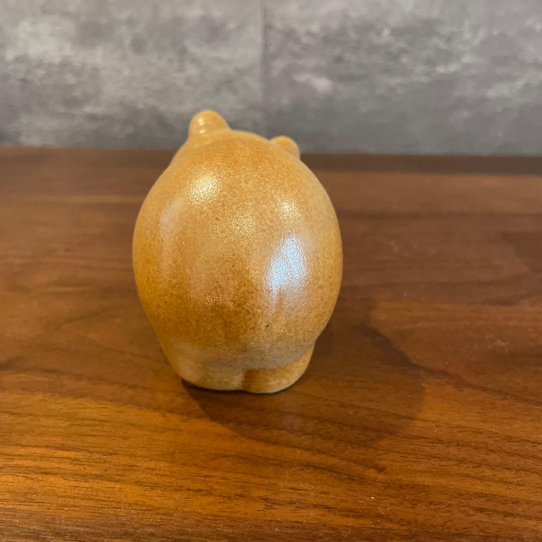 リサラーソン　益子焼　くまもとのくま・こけし　ミア　※ミアのみ箱付き　2点セット