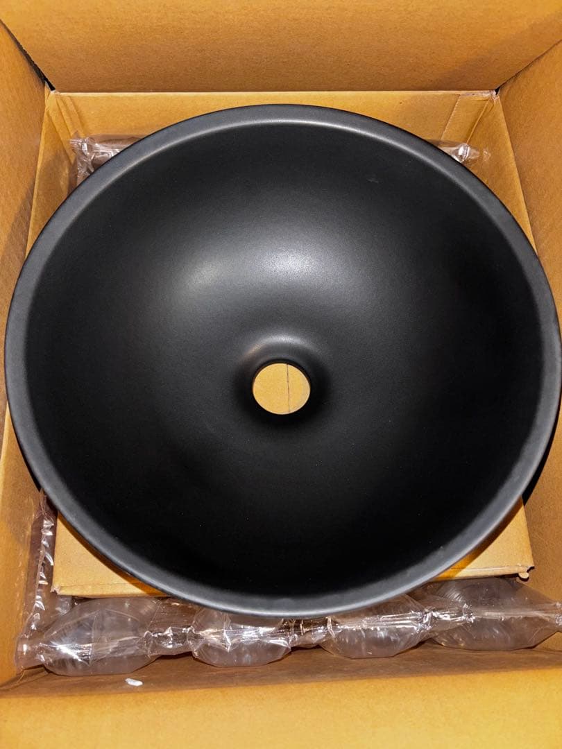 リラインス　LSM3-SU モノクローム・シリーズ 置き型手洗器 墨染