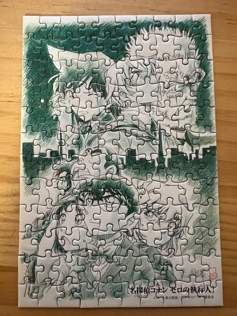 劇場版名探偵コナン ジグソーパズル 120ピース 12個セット おまけでミッキー