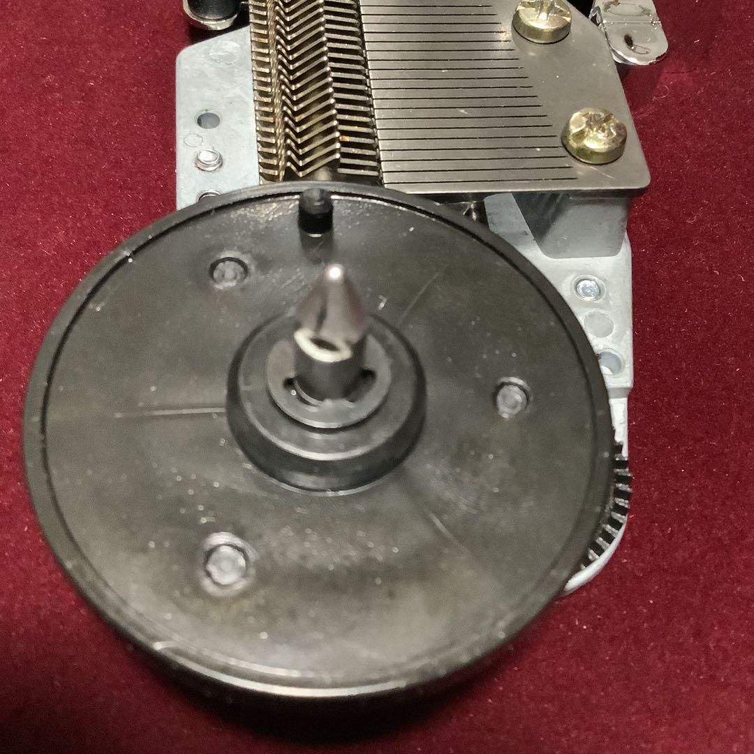 日本電産サンキョー　ディスクオルゴール　22弁　ディスク10枚．ＡＣアダプター付