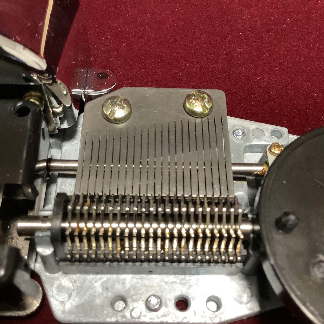 日本電産サンキョー　ディスクオルゴール　22弁　ディスク10枚．ＡＣアダプター付