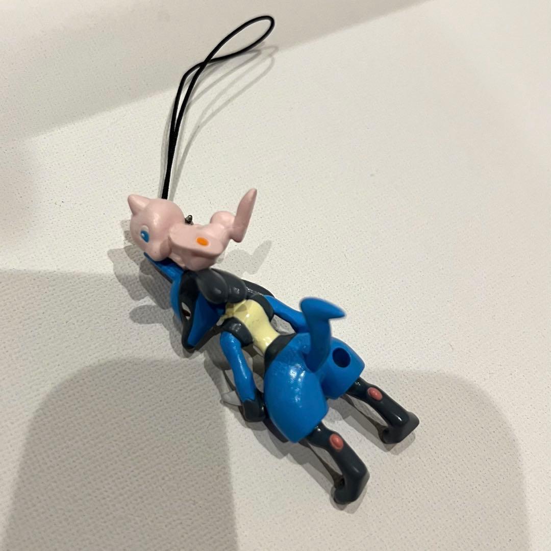 希少 ポケモン映画10周年 ミュウと波導の勇者ルカリオ ストラップ