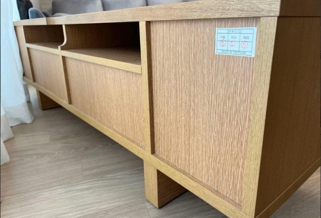 【美品】木製テレビ台