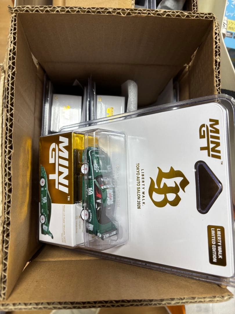 MINI GT 日産 180sx LBWK 東京オートサロン 限定 6個 - メルカリ