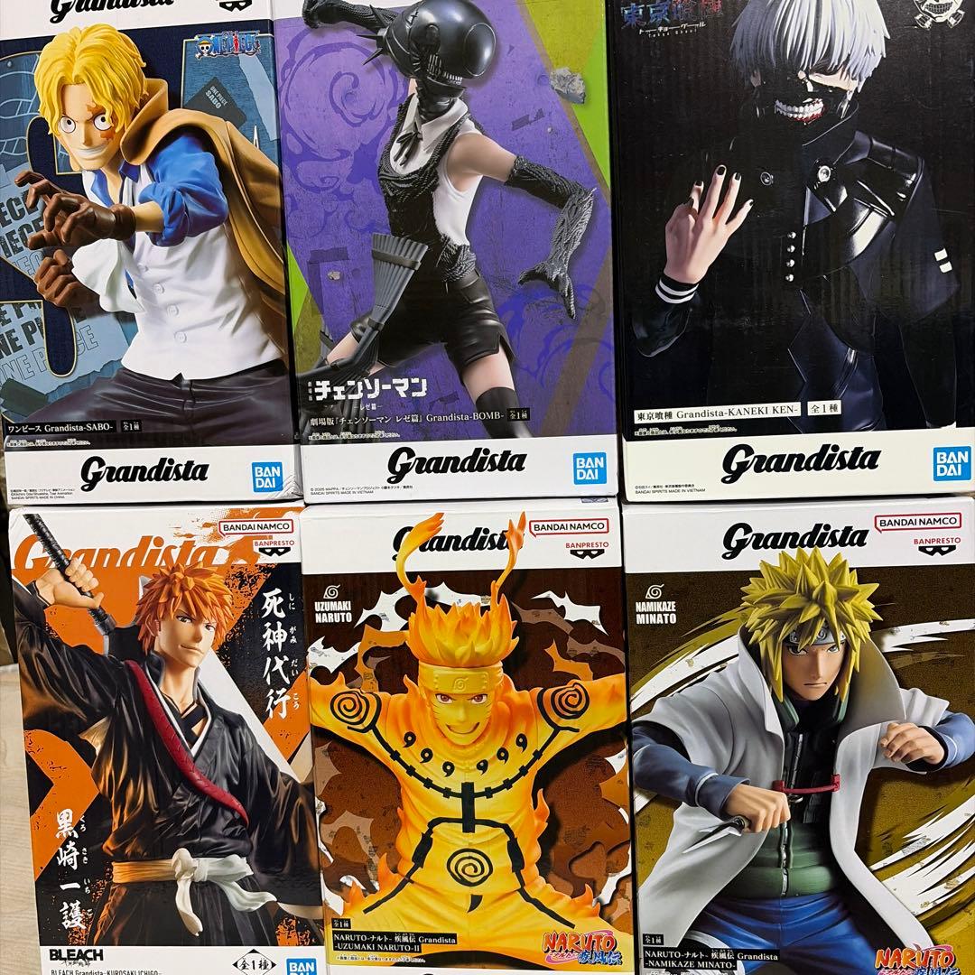 Grandista フィギュアセット 一護・ナルト・レゼなど - メルカリ