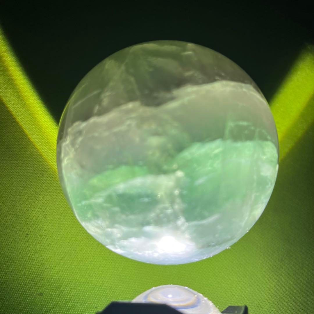 特大フローライト　竜爪台座　置物　蛍石　パワーストーン